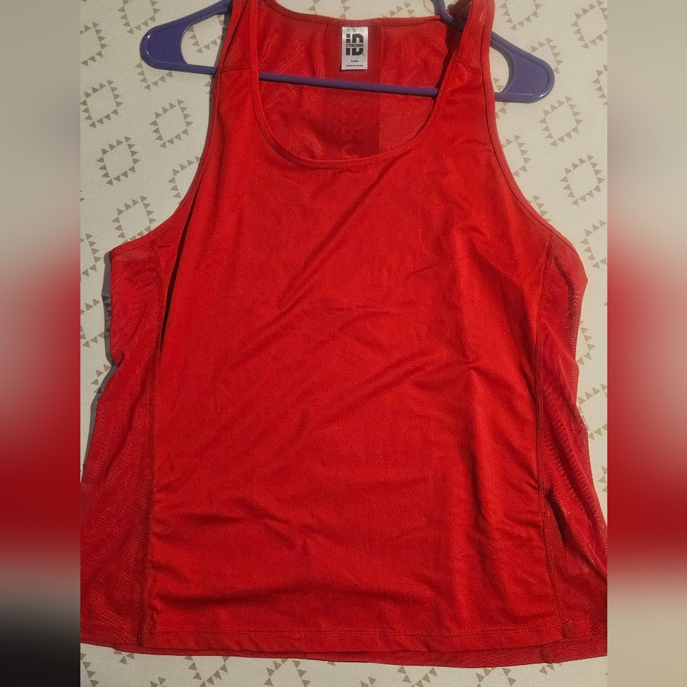 Red Strong ID Apparel Women's Top